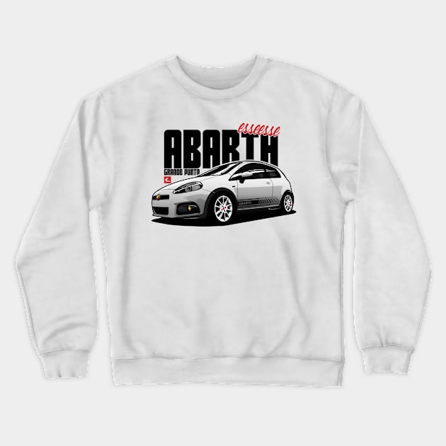 EDM - Bravo Abarth - CarCorner Crewneck Sweatshirt by CarCorner - Automotive Artwork